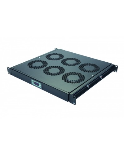 Панель вентиляционная с 6 вентиляторами, с контроллером Eurolan 60A-91-11-30BL в Тюмени Вентиляторные модули Pintop.ru