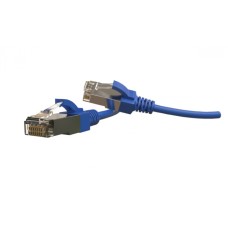 Патч-корд S/FTP Hyperline (PC-LPT-SFTP-RJ45-RJ45-C6-5M-LSZH-BL)