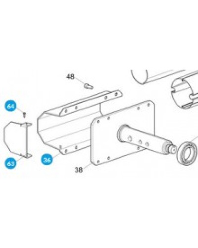 Плата LBC для MA7032 MA7034 Came 3199LBP7 в Тюмени Запчасти для шлагбаумов и автоматики Pintop.ru
