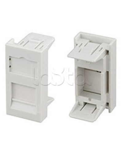 Вставка для 1 модуля формата Keystone Jack Hyperline SIP2-1K-M45-22.5 в Тюмени Модули Keystone Pintop.ru