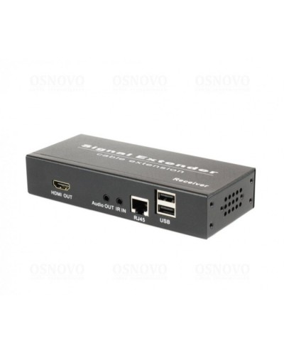 Дополнительный приёмник для комплекта передачи HDMI по сети Ethernet OSNOVO RLN-HiKMDA2 в Тюмени Видеоусилители, Модуляторы, Делители Pintop.ru