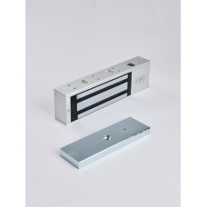 R-Lock RL-EM500-L0S - Электромагнитный замкок, 500кг, DC12/24B, цвет серебристый сатинированный алюминий RAL 7047