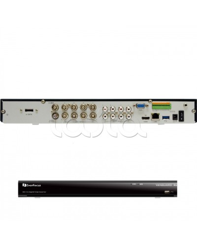 Видеорегистратор 8-канальный EverFocus VANGUARD II 8x4H в Тюмени Видеорегистраторы гибридные Pintop.ru