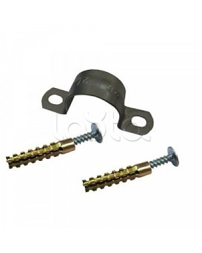 Дюбель-хомут клоп (двухлапковый) 21-22 мм Гефест (100 шт/уп) в Тюмени Крепеж: Дюбели, шурупы, саморезы Pintop.ru