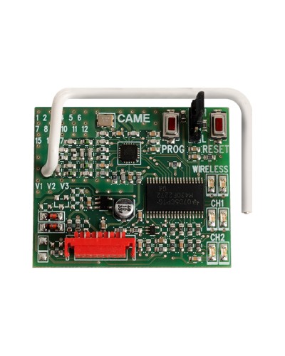 Встраиваемая плата радиоканала для беспроводных устройств системы RIO v2.0 Came RIOCN8WS в Тюмени Устройства радиоуправления для шлагбаумов и автоматики Pintop.ru