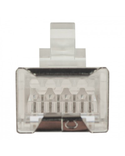 Коннектор (вилка) FTP кат.6 8P8C универсальная, 15U, 3 зубца, упак 100 шт Datarex DR-3005 в Тюмени Коннекторы Pintop.ru