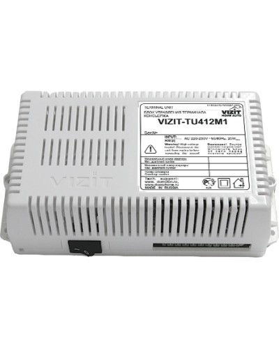 Блок управления терминала консьержа Vizit-TU412M1 в Тюмени Блоки управления многоабонентные Pintop.ru