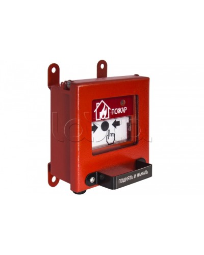 Извещатель пожарный ручной взрывозащищенный Спектрон-513-Exi-М-ИПР-В в Тюмени Пожарные извещатели (Ex) Pintop.ru