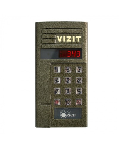 Блок вызова домофона Vizit БВД-343R в Тюмени Блоки вызова многоабонентные Pintop.ru