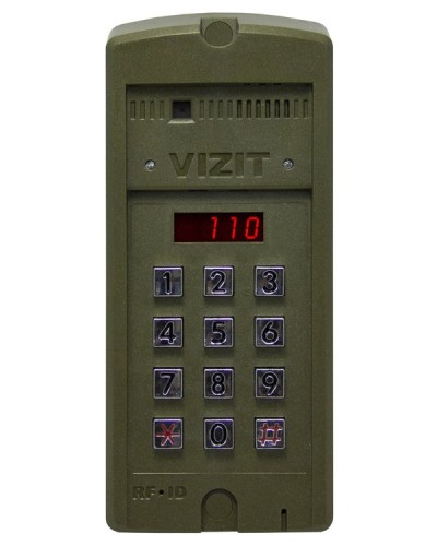 Блок вызова до 100 абонентов Vizit БВД-SM110FCP в Тюмени Блоки вызова многоабонентные Pintop.ru
