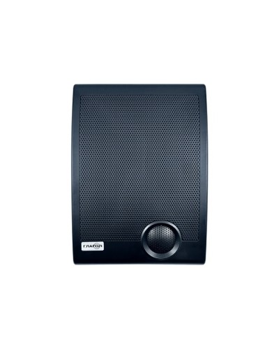 Оповещатель речевой настенный Тромбон Глагол Н2-5 (чёрный) в Тюмени Система оповещения и трансляции Pintop.ru