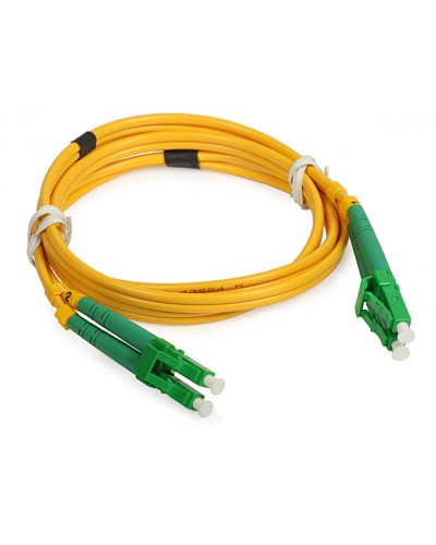 Шнур оптический duplex LC/APC-LC/APC 9/125 sm 10м LSZH Cabeus FOP(d)-9-LC/APC-LC/APC-10m в Тюмени Патч-корды оптические Pintop.ru