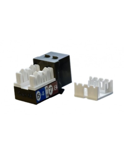 Вставка Hyperline (KJ9-8P8C-C5e-90-BK) в Тюмени Коннекторы Pintop.ru