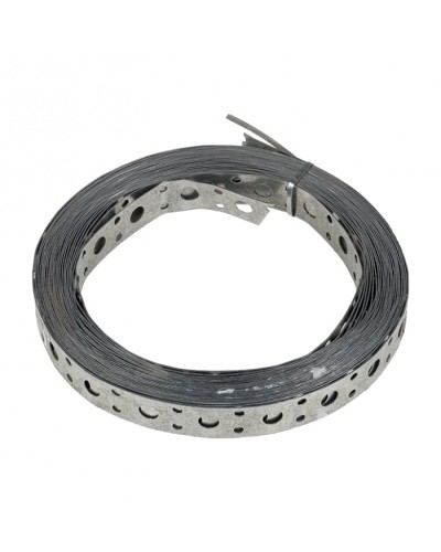 Лента перфорированная монтажная прямая 20х0,7 (10 м) EKF (lpmp20x0.7-10) в Тюмени Аксессуары для лотков Pintop.ru