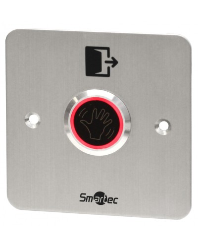 Кнопка выхода металлическая врезная Smartec ST-EX344LW в Тюмени Кнопки выхода Pintop.ru