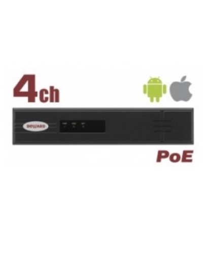 IP-видеорегистратор 4-х канальный Beward BK0104H2-P4 в Тюмени Системы видеонаблюдения Pintop.ru