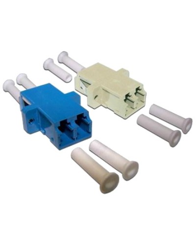 Адаптер оптический LANMASTER LC, SM/APC, корпус SC без фланцев, дуплексный LANMASTER LAN-2LCS/NF-AM-APC в Тюмени Патч-корды и пигтейлы Pintop.ru