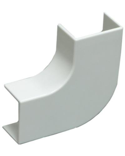 Угол 40х25мм плоский плавный ст.TIA, E110 (10шт) Экопласт 72308-10-E110 в Тюмени Аксессуары для кабель-канала Pintop.ru