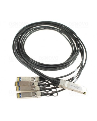 Объединительный DAC кабель OSNOVO OC-QSFP-4x10G-2M в Тюмени Модули SFP/XFP/GBIC Pintop.ru