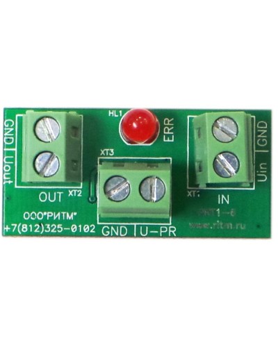 Одноканальный блок защиты от КЗ PRT1 Ritm в Тюмени GSM мониторинг Ritm Pintop.ru