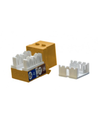 Вставка Hyperline (KJ9-8P8C-C5e-90-OR) в Тюмени Коннекторы Pintop.ru