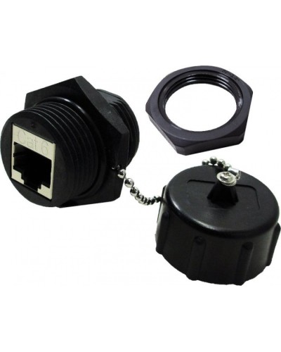 Модуль соединительный индустриальный, IP67, экранированный, кат.6 LANMASTER LAN-KCP45S6-WP в Тюмени Проходные адаптеры Pintop.ru