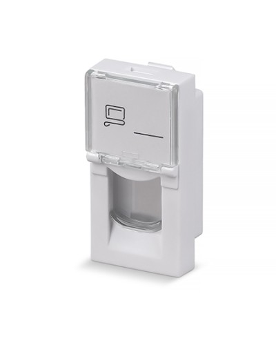 Вставка 45x22,5 (Mosaic) для 1 модуля формата Keystone Jack Cabeus (FP-L-22,5-1M) в Тюмени Модули Keystone Pintop.ru