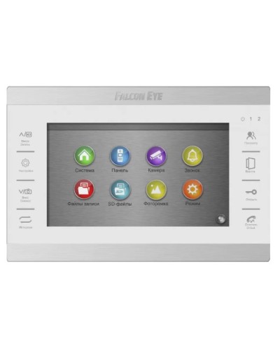 Видеодомофон Falcon Eye FE-70 ATLAS HD (White) XL в Тюмени Абонентские видеоустройства Pintop.ru