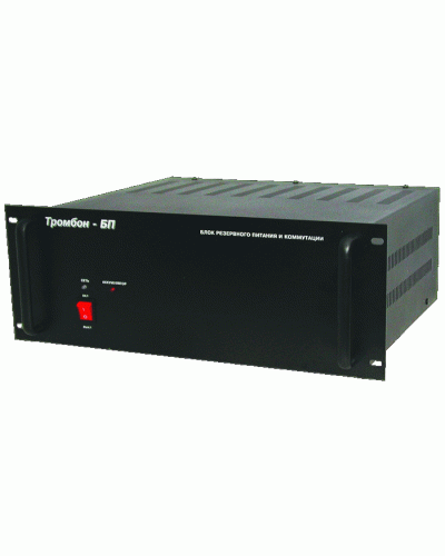 Блок резервного питания и коммутации ТРОМБОН-БП-14 в Тюмени 19 оборудование (рэковое/стоечное) Тромбон Pintop.ru