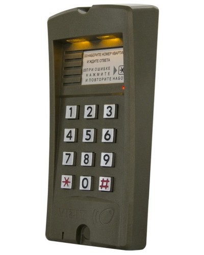 Блок вызова домофона Vizit БВД-310F в Тюмени Блоки вызова многоабонентные Pintop.ru