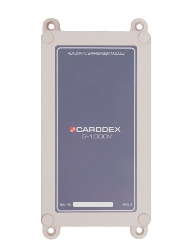 GSM-модуль G-1000V (для откатных шлагбаумов) CARDDEX в Тюмени Запчасти для шлагбаумов и автоматики Pintop.ru