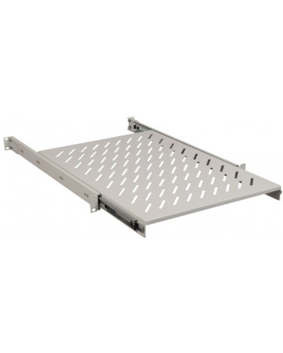 ITK Полка выдвижная L=400мм серая (SS35-400PI-R) в Тюмени Полки для шкафов и стоек Pintop.ru