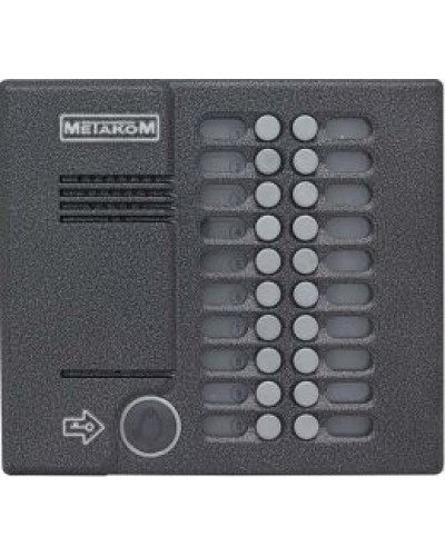Блок вызова домофона антивандальный Метаком MK20.2-RFEVN в Тюмени Блоки вызова многоабонентные Pintop.ru