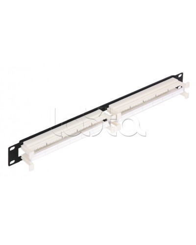 Патч-панель 1U 100 пар NIKOMAX (NMC-RB110-100) в Тюмени Кроссовое оборудование тип 110 Pintop.ru