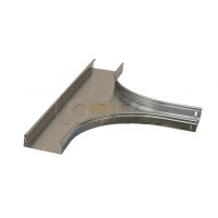 Ответвитель Т-образный горизонтальный плавный Hyperline RST-TTS-400-50-0,8-R100-SZ