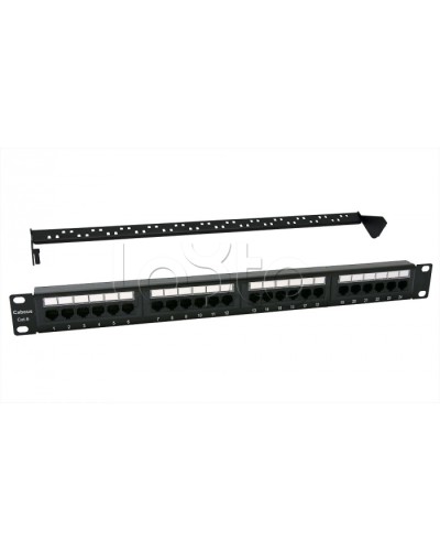 Патч-панель 19, 1U, 24xRJ45 Cabeus PL-24-Cat.6-Dual IDC в Тюмени Патч панель Pintop.ru