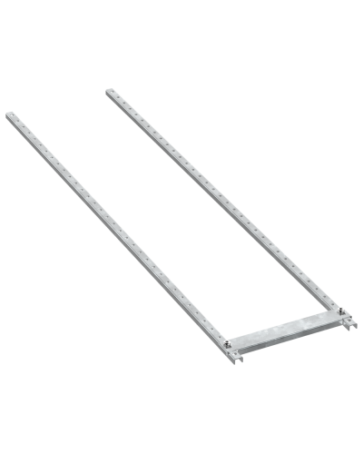 FORMAT Панель нижняя наборная в шкаф 400х1000мм IEK (FO-00-PLT-040-100) в Тюмени Аксессуары для стоек и шкафов Pintop.ru