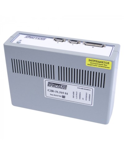 Блок контроля S1 Кристалл СДК-31.315S1(TCP/IP) в Тюмени Приемно-контрольные приборы Pintop.ru