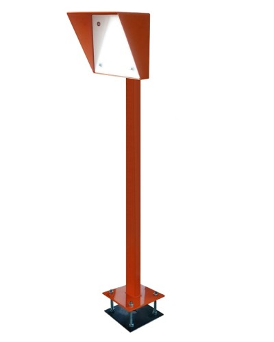 Стойка для считывателя Аякс 170х180 мм, оранжевая, Базовая, прямая в Тюмени Дополнительное оборудование для СКУД Pintop.ru