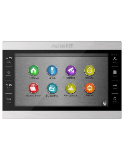 Видеодомофон Falcon Eye Atlas Plus HD (Black) XL в Тюмени Абонентские видеоустройства Pintop.ru
