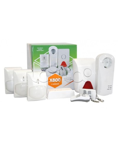 Комплект охранной GSM сигнализации Сибирский Арсенал Комплект GSM-сигнализации X-800 в Тюмени GSM мониторинг Сибирский арсенал Pintop.ru