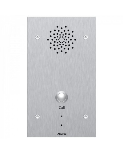 Одноабонентская вызывная панель Akuvox E21A_v4 в Тюмени Вызывные аудиопанели малоабонентные Pintop.ru