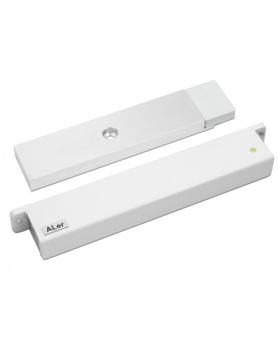 Замок электромагнитный Aler AL-300 PRemium (12 В, белый) в Тюмени Электромагнитные замки Pintop.ru