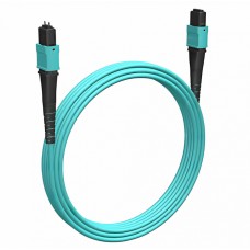 Кабельная сборка MPO(F) -MPO(M)-8 волокон 50/125 OM3, 1 m Cabeus (FOP-50-OM3-8-MPO(F)-8-MPO(M)-B-1m)