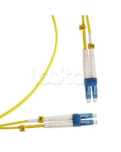 Шнур оптический SM 9/125 duplex LC/LC (15 м) Cabeus FOP(D)-9-LC-LC-15M в Тюмени Патч-корды оптические Pintop.ru