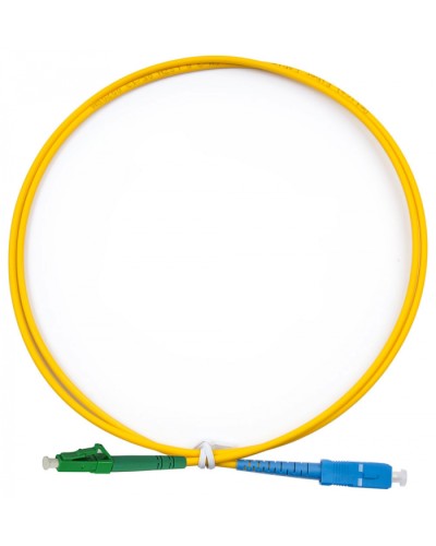 Шнур оптический simplex LC/APC-SC/UPC 9/125 sm 10м LSZH Cabeus FOP(s)-9-LC/APC-SC/UPC-10m в Тюмени Патч-корды оптические Pintop.ru