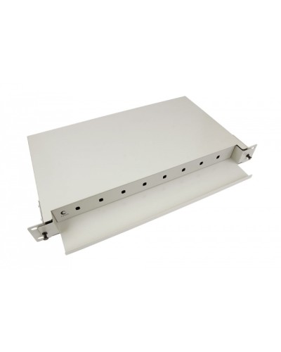 Бокс оптический 19, 1U на 8 ST/FC портов Cabeus ODF-19-8-ST в Тюмени Кросс оптический Pintop.ru