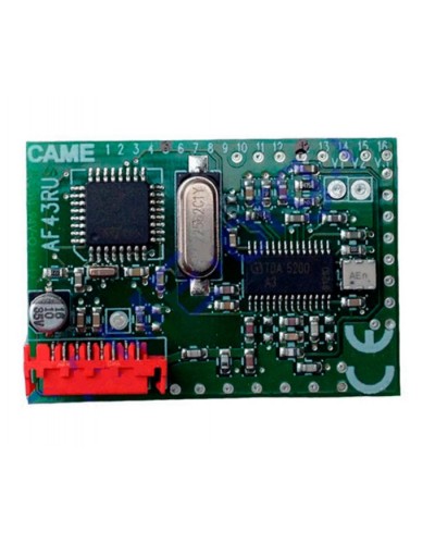 Плата радиоприемника встраиваемая Came 001AF43RU в Тюмени Устройства радиоуправления для шлагбаумов и автоматики Pintop.ru