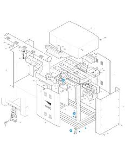 Вал выходной G3000Came 119RIG414 в Тюмени Запчасти для шлагбаумов и автоматики Pintop.ru