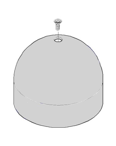 Крышка верхняя CAT Came 119RIX009 в Тюмени Запчасти для шлагбаумов и автоматики Pintop.ru